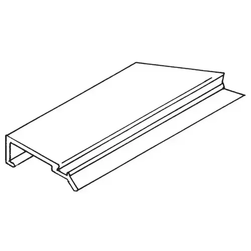 Vinyl Glazing Bead White 6ft Lengths - pack of 20 Vinyl Glazing Bead White 6ft Lengths - pack of 20