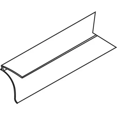 Vinyl Glazing Bead White 3/4in X 5/8in 6ft Lengths - pack of 20 Vinyl Glazing Bead White 3/4in X 5/8in 6ft Lengths - pack of 20