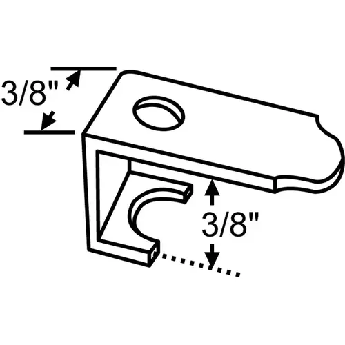 Cee Clip 7/8" X 3/8" - Each Cee Clip 7/8" X 3/8" - Each