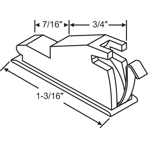 Vent Lock White