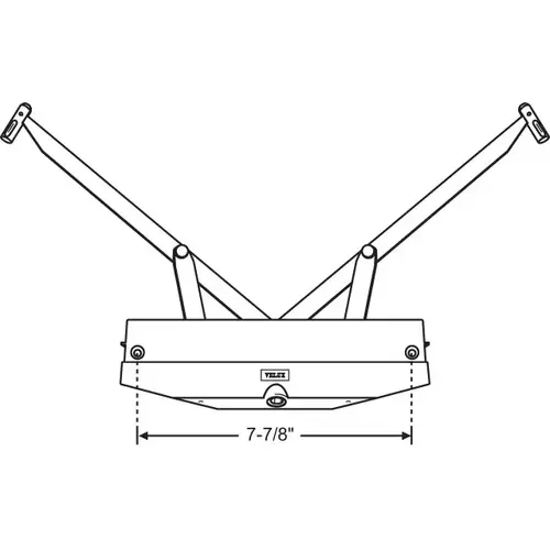Velux Skylight Operator gold 10in Split Arm