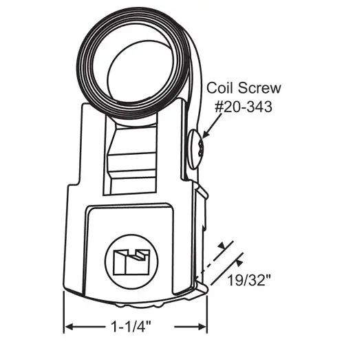 Constant Force Balance Assy. with A Single 8 Or 840 Coil