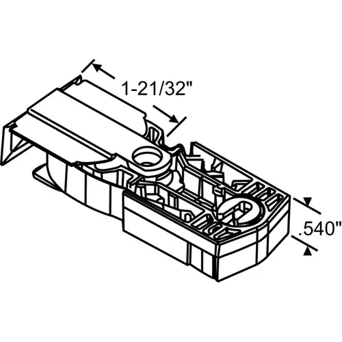 9lb Quick Tilt Balance Assy left Handed With .540 Carrier