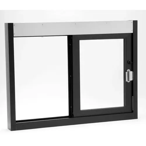Hurricane Resistant And Miami Dade County Approved Slider Window Self Closing 48" W x 36" H Size Right Hand Slide Dark Bronze Anodized Finish Hurricane Resistant And Miami Dade County Approved Slider Window Self Closing 48" W x 36" H Size Right Hand Slide Dark Bronze Anodized Finish