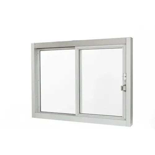 Self-Closing Side Sliding Transaction Window With Low Profile 48" W x 36" H Right Hand Slide Clear Anodized Self-Closing Side Sliding Transaction Window With Low Profile 48" W x 36" H Right Hand Slide Clear Anodized