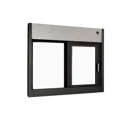 Hurricane Resistant And Miami Dade County Approved Slider Window Automatic 48" W x 41" H Size Right Hand Slide Dark Bronze Anodized Finish Hurricane Resistant And Miami Dade County Approved Slider Window Automatic 48" W x 41" H Size Right Hand Slide Dark Bronze Anodized Finish