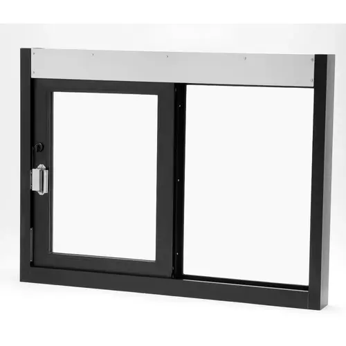 Hurricane Resistant And Miami Dade County Approved Slider Window Self Closing 48" W x 36" H Size Left Hand Slide Dark Bronze Anodized Finish Hurricane Resistant And Miami Dade County Approved Slider Window Self Closing 48" W x 36" H Size Left Hand Slide Dark Bronze Anodized Finish