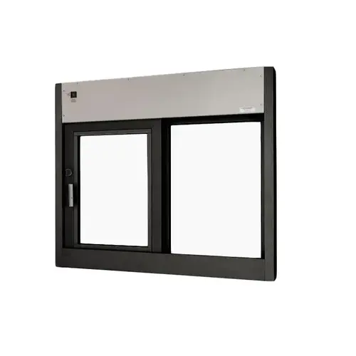 Hurricane Resistant And Miami Dade County Approved Slider Window Automatic 48" W x 41" H Size Left Hand Slide Dark Bronze Anodized Finish Hurricane Resistant And Miami Dade County Approved Slider Window Automatic 48" W x 41" H Size Left Hand Slide Dark Bronze Anodized Finish