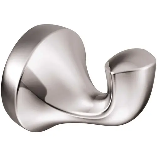Eva Single Robe Hook Bright Chrome Finish Eva Single Robe Hook Bright Chrome Finish