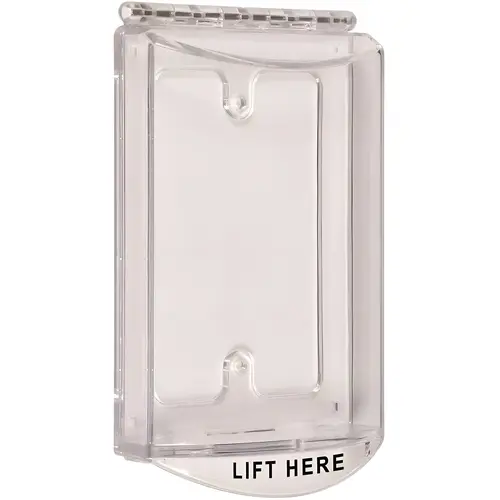 STI Single-Gang Protective Cover Polycarbonate Vandal-Resistant Shield STI Single-Gang Protective Cover Polycarbonate Vandal-Resistant Shield