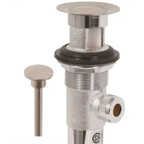 POP-UP ASSEMBLY, BRUSHED NICKEL POP-UP ASSEMBLY, BRUSHED NICKEL