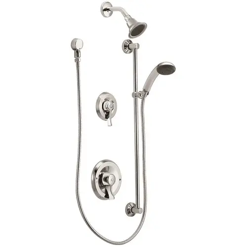 Commercial Single-Handle Posi-Temp Tub and Shower Faucet with 3-Function Transfer Valve Trim in Chrome Commercial Single-Handle Posi-Temp Tub and Shower Faucet with 3-Function Transfer Valve Trim in Chrome