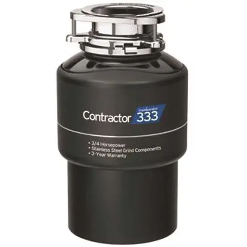Contractor 333 3/4 Hp Continuous Feed Garbage Disposal Contractor 333 3/4 Hp Continuous Feed Garbage Disposal