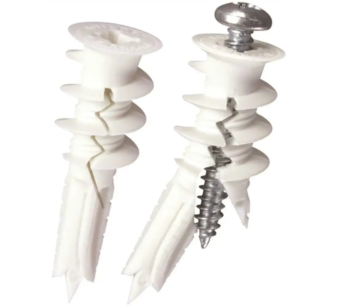 【nak】ANCHOR CX6 E-Z Ancor 25200-XCP6 Twist-N-Lock 50 lbs. Drywall Anchors with