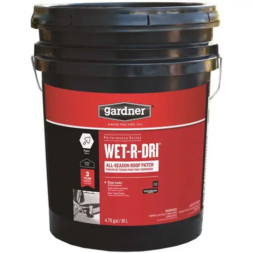 4.75 Gal. Wet-R-Dri All-Season Roof Patch