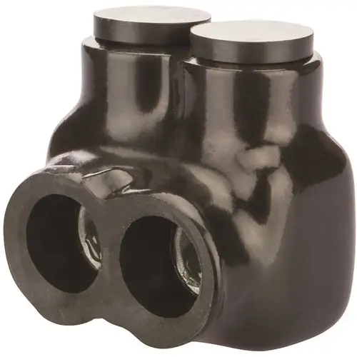 3/0-6 AWG Insulated Tap Connector, Black