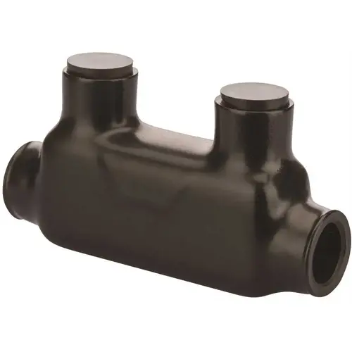 1/0-14 AWG Insulated In-Line Splice, Black