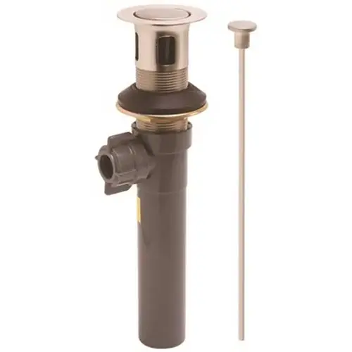 50/50 Pop-Up Assembly, Brushed Nickle 50/50 Pop-Up Assembly, Brushed Nickle