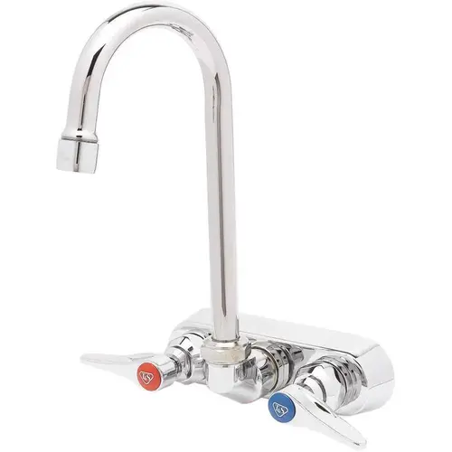 Workboard 2-Handle Bar faucet in Polished Chrome