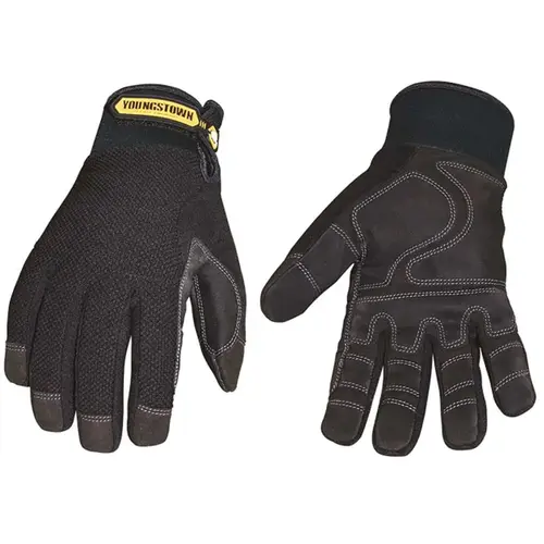 General Purpose Work Gloves: X-Large, Synthetic Suede Pair