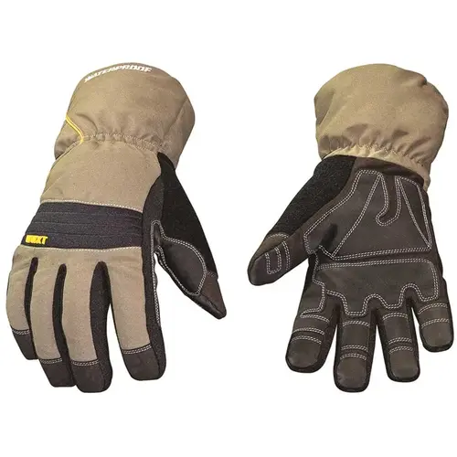 X-Large Waterproof Winter Xt Insulated Gloves with Extended Gauntlet Cuffs Pair