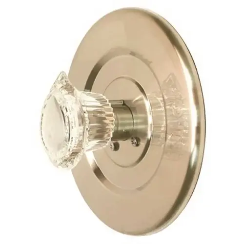 1-Handle Trim Kit with Acrylic Handle in Chrome (Valve not include)