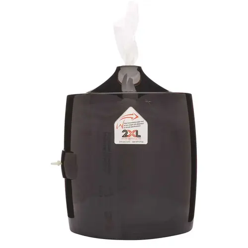 Smoke Gray Contemporary Gym Wipes Dispenser Wall Mounted