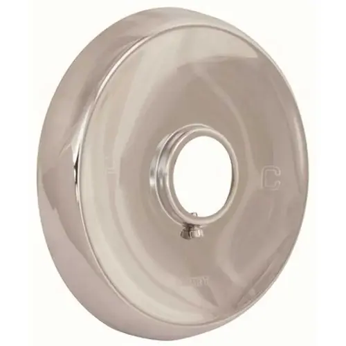 MIXET ESCUTCHEON PLATE, 5-1/2 IN., CHROME MIXET ESCUTCHEON PLATE, 5-1/2 IN., CHROME