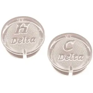 Delta IB-133904 3/4 in. OD Hot and Cold Index Button Set