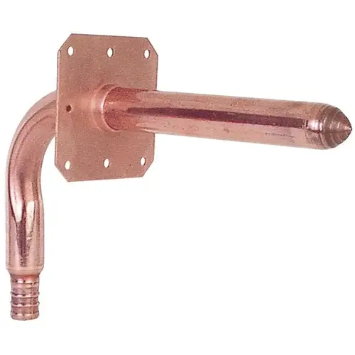 3-1/2 in. x 6 in. Elbow PEX Stub Out with Ear 3-1/2 in. x 6 in. Elbow PEX Stub Out with Ear