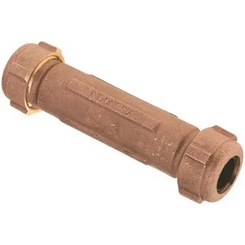 3/8 in. Lead Free Brass Compression Coupling 3/8 in. Lead Free Brass Compression Coupling