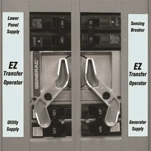 EZ Transfer Operator for the GenReady Load Center