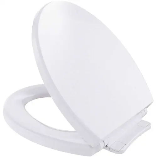 SoftClose Round Closed Front Toilet Seat in Cotton White SoftClose Round Closed Front Toilet Seat in Cotton White