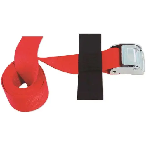 2 in. x 8 ft. Cinch Strap with Cam in Red