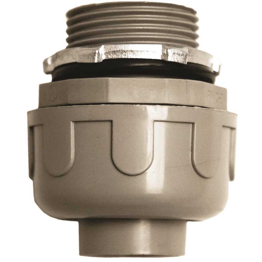 Southwire 58133702 3/4 in. Liquidtight NM Straight PVC Conduit Fitting Connector