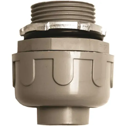 1/2 in. Liquidtight NM Straight PVC Conduit Fitting Connector 1/2 in. Liquidtight NM Straight PVC Conduit Fitting Connector