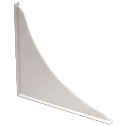 7 in. L x 7 in. H Polystyrene Sidesplash Bathtub Guard in White