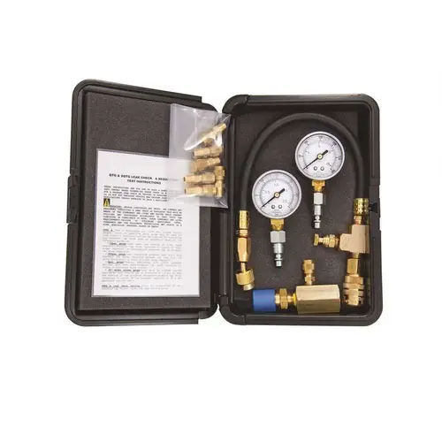 Leak Test Kit with Schrader Valves