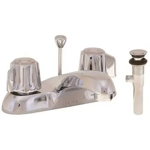 Hardwater 4 in. Centerset 2-Handle Bathroom Faucet in Chrome Hardwater 4 in. Centerset 2-Handle Bathroom Faucet in Chrome