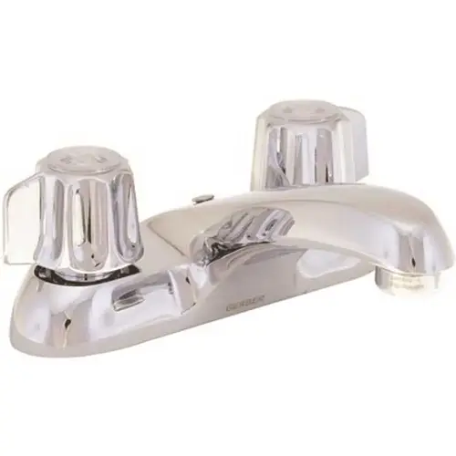 Classic 4 in. Centerset 2-Handle Bathroom Faucet in Chrome Classic 4 in. Centerset 2-Handle Bathroom Faucet in Chrome