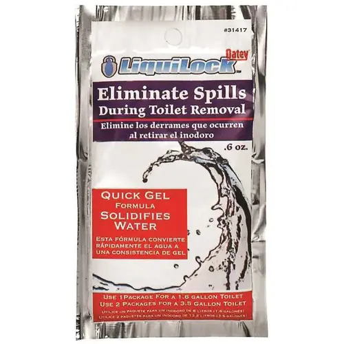 Liquilock 6 oz. Toilet Water Solidifier Gel
