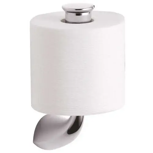 Alteo Vertical Single Post Toilet Paper Holder in Polished Chrome Alteo Vertical Single Post Toilet Paper Holder in Polished Chrome