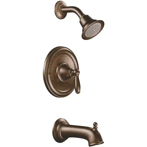 Brantford Single-Handle 1-Spray Posi-Temp Tub and Shower Faucet Trim Kit in Oil Rubbed Bronze (Valve Not Included) Brantford Single-Handle 1-Spray Posi-Temp Tub and Shower Faucet Trim Kit in Oil Rubbed Bronze (Valve Not Included)