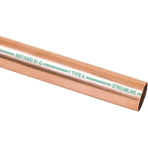 2 in. x 20 ft. Copper Type L Pipe