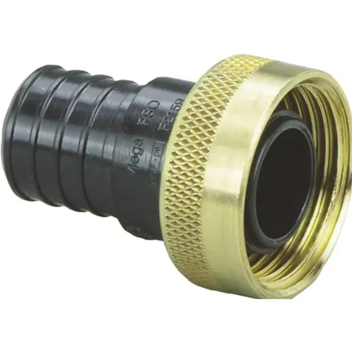PureFlow Crimp Supply Adapter 3/4 in. x 1 in. PolyAlloy - pack of 5 PureFlow Crimp Supply Adapter 3/4 in. x 1 in. PolyAlloy - pack of 5