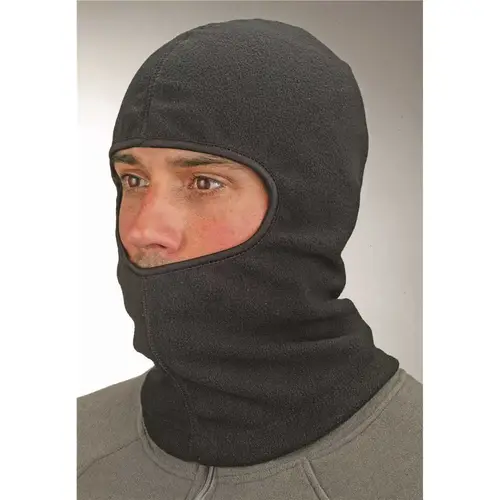 N-Ferno  Balaclava, 6821, Polyester, Fleece Lining, Black