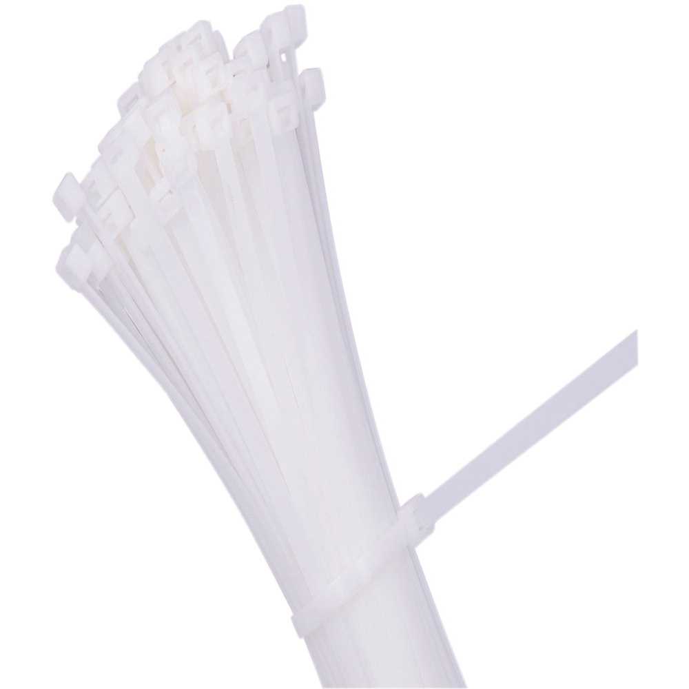 Commercial Electric B7S9M 8" 50 Lb. Natural Cable Tie - pack of 1000