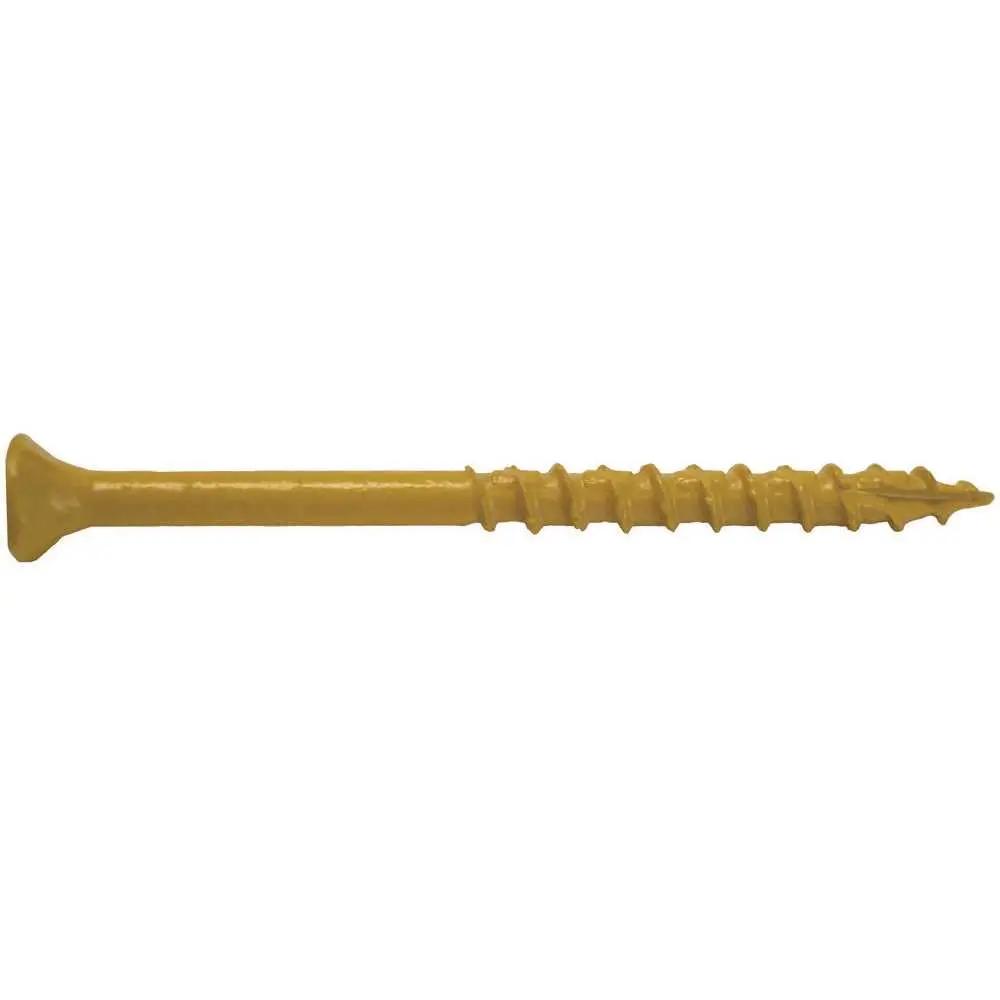 DECKMATE #9 x 3 in. Star Flat-Head Wood Deck Screws (5 lbs./Pack) Corrosion-Resistant 3DMT5