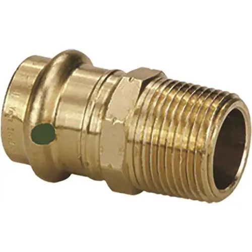 Propress 3/4" X 3/4" Zero Lead Bronze Adapter Propress 3/4" X 3/4" Zero Lead Bronze Adapter