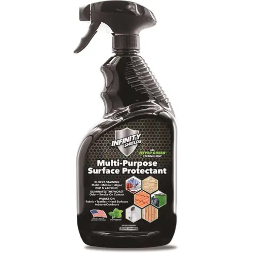32 oz. Peppermint Multi-Purpose Surface Protectant Stain Blocker Odor-Smoke Eliminator Repellent 32 oz. Peppermint Multi-Purpose Surface Protectant Stain Blocker Odor-Smoke Eliminator Repellent